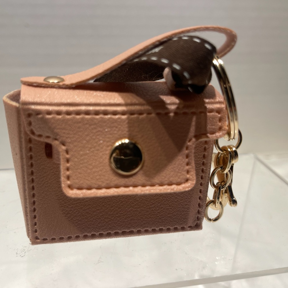 Elegant Pink Keychain/Purse Decor/Airpod Holder NWOT